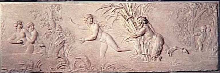 Pan poursuivant Syrinx sous le regard de l'Amour_1