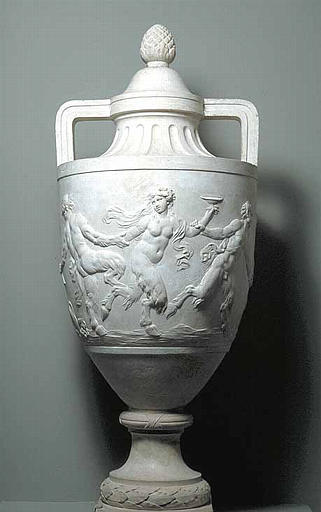 Vase à décor d'une ronde de Satyres et de Satyresses, avec les accessoires du thiase bachique_1