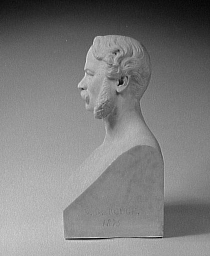 Le Vicomte Emmanuel de Rougé (Paris, 1811 - Bois-Dauphin, Sarthe, 1872), conservateur du département des Antiquités égyptiennes du Louvre, professeur au Collège de France_3