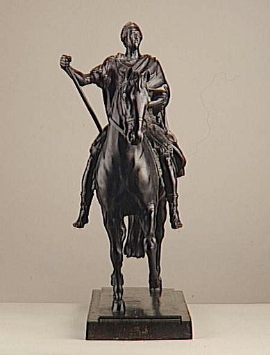 Louis XV à cheval en costume romain_0