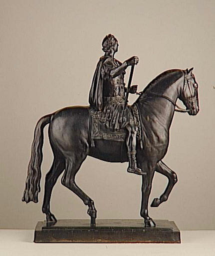 Louis XV à cheval en costume romain_1