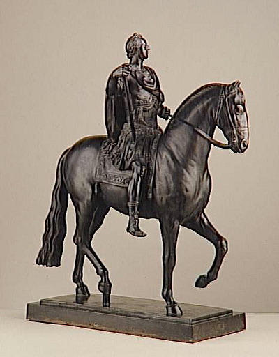 Louis XV à cheval en costume romain_3