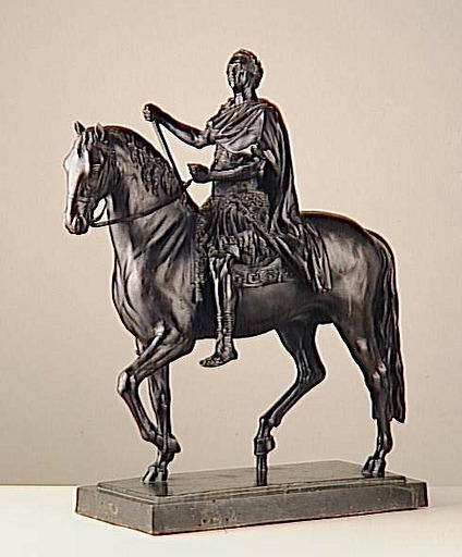 Louis XV à cheval en costume romain_4