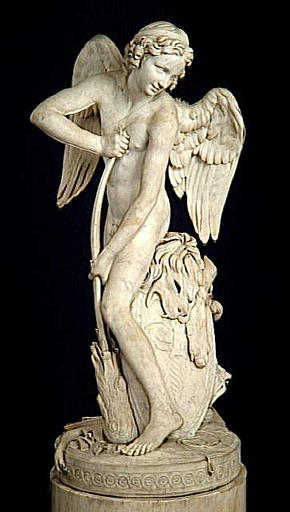 L'amour qui se fait, avec les armes de Mars, un arc de la masse d'Hercule, dit aussi, L'Amour taillant son arc dans la massue d'Hercule_0