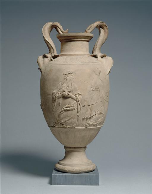Vase avec décor de cinq femmes faisant un sacrifice_1