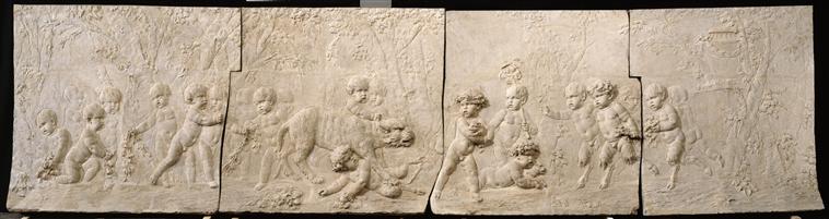 Bacchanale d'enfants. La Panthère de Bacchus défendant ses petits_0