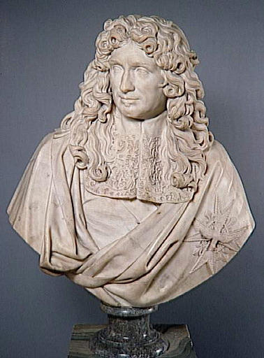 Jean Baptiste Colbert, marquis de Seignelay (Reims, 1619-Paris, 1683) intendant des Finances (1661), contrôleur général (1665), surintendant des Bâtiments, Arts et Manufactures (1664), secrétaire d'Etat à la Maison du roi et à la Marine_0