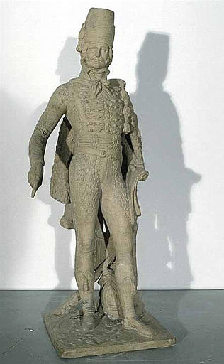 Marceau en uniforme de hussard, François Séverin Marceau Desgraviers, dit Marceau (Chartres, 1769-Altenkirchen, 1796)_0