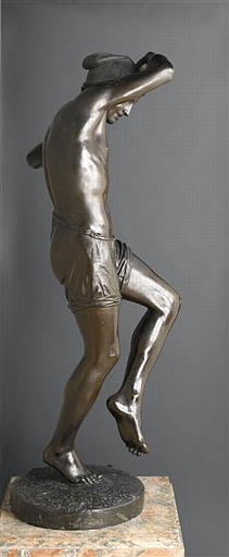 JEUNE PECHEUR DANSANT LA TARENTELLE (SOUVENIR DE NAPLES)_3