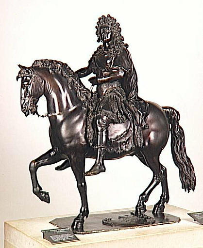 Louis XIV à cheval (Saint-Germain-en-Laye, 1638 ; Versailles, 1715), roi de France_2