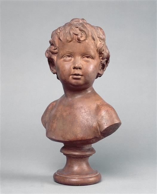 Anne Ange Houdon à l'âge de quinze mois (Paris, 1788 ? , 1843), deuxième fille du sculpteur_1