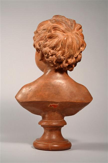 Anne Ange Houdon à l'âge de quinze mois (Paris, 1788 ? , 1843), deuxième fille du sculpteur_5