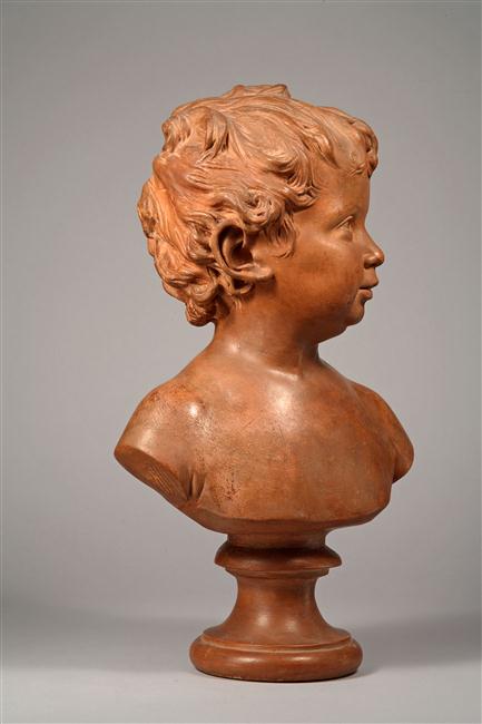 Anne Ange Houdon à l'âge de quinze mois (Paris, 1788 ? , 1843), deuxième fille du sculpteur_7