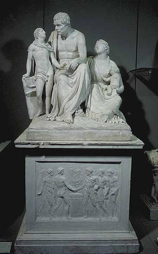 Projet de monument à Jean Jacques Rousseau (Genève, 1712-Ermenonville, 1778), écrivain_3