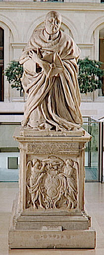Cénotaphe du coeur du cardinal Pierre de Bérulle (château de Sérilly, près de Troyes, 1575-Paris, 1629), fondateur de la congrégation séculière de l'Oratoire (1611). Priant_0