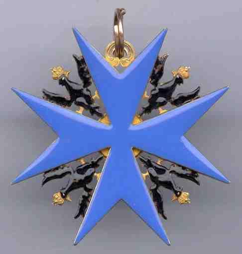 Croix de Chevalier de l'ordre de l'Aigle noir_1