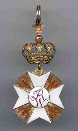 Croix de Chevalier de 1ère Classe de l'ordre de l'Aigle rouge_0