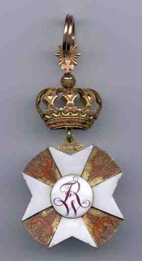 Croix de Chevalier de 1ère Classe de l'ordre de l'Aigle rouge_1