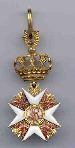Croix de Chevalier de 1ère Classe de l'Ordre de l'Aigle rouge_1