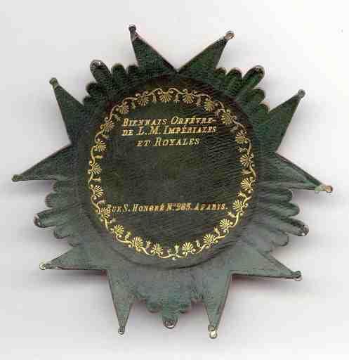 Plaque de la Légion d'Honneur_2