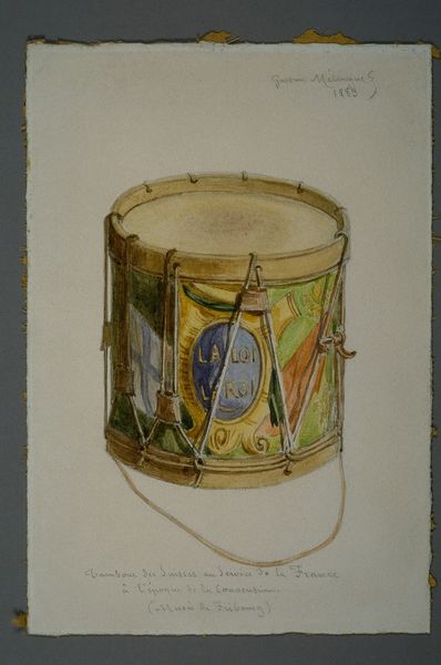 Tambour des Suisses au service de la France, Gaston Mélingue, 1889 (création)