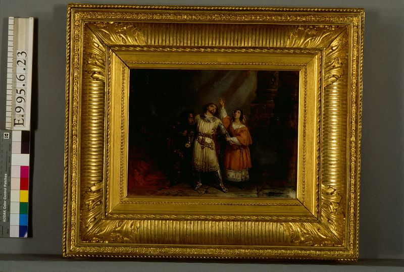 Scène de "Robert le Diable", Gabriel Lépaulle, 1835 (création)