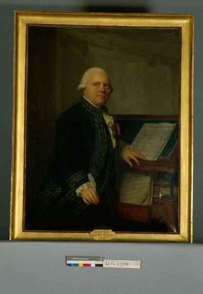 Portrait de François-Joseph Gossec (1734-1829), Antoine Vestier, 1791 (création)