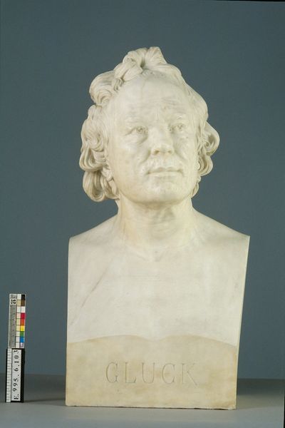 Buste de Christoph-Willibald Gluck (1714-1787), Joseph Stanislas Lescornel, 1865 (création)
