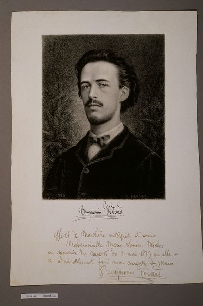 Portrait de Benjamin Godard (1849-1895), Eugène-Louis Pirodon, 1878