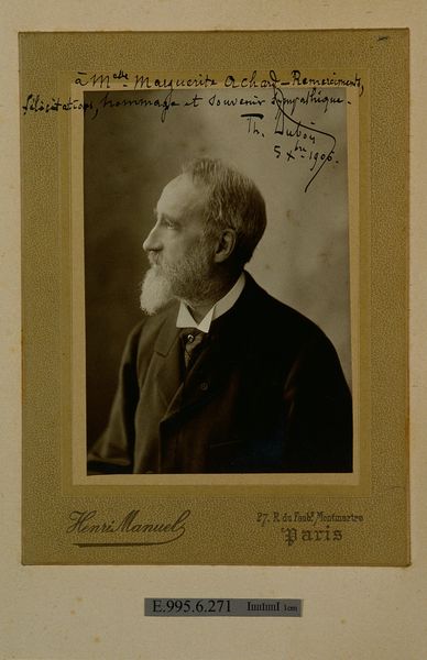 Portrait de Théodore Dubois, Henri Manuel