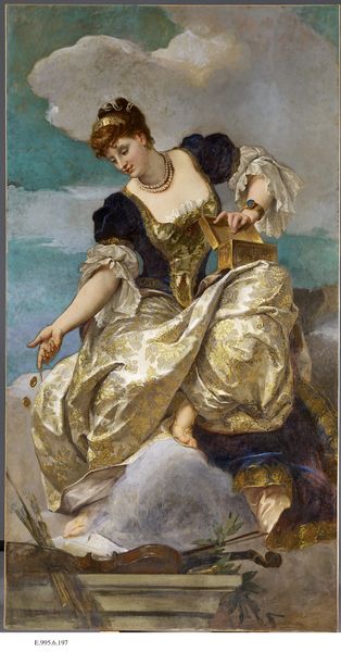 La Richesse encourageant les arts, Alexis-Joseph Mazerolle, 1887 (création)