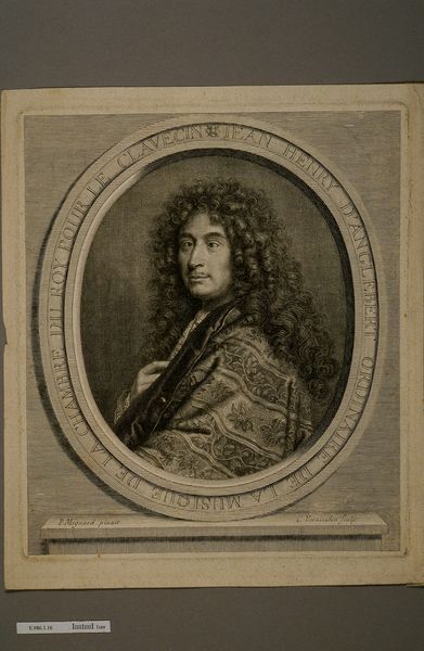 Portrait de Jean-Henri d'Anglebert (1635-1691), Cornelis Vermeulen