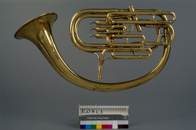 Saxhorn baryton en si bémol en forme de saxtuba, pavillon réversible_0