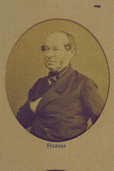Portrait de Strauss, Paul Nadar