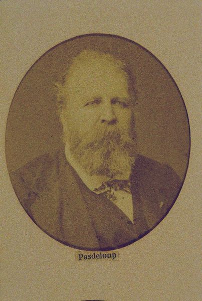 Portrait de Pasdeloup, J.M. Lopez