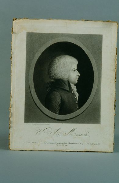 Portrait de Wolfgang Amadeus Mozart (1756-1791), Edme Quenedey