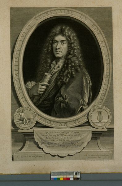 Portrait de Jean-Baptiste Lully (1632-1687), Jean-Louis Roullet
