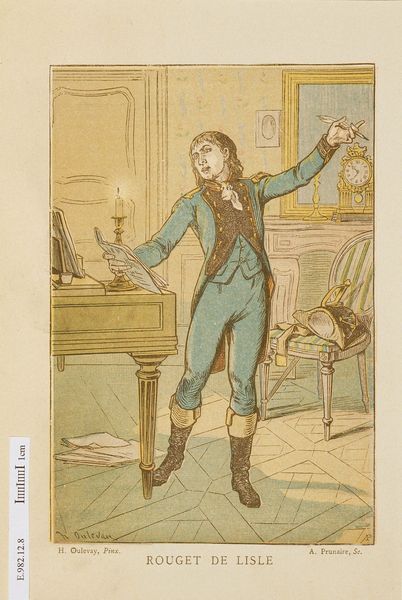 Portrait de Claude Joseph Rouget de Lisle (1760-1836), Alfred Prunaire