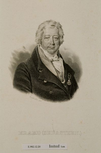 Portrait de Sébastien Erard (1752-1831), Charles Achille d' Hardiviller, 1835 (création)
