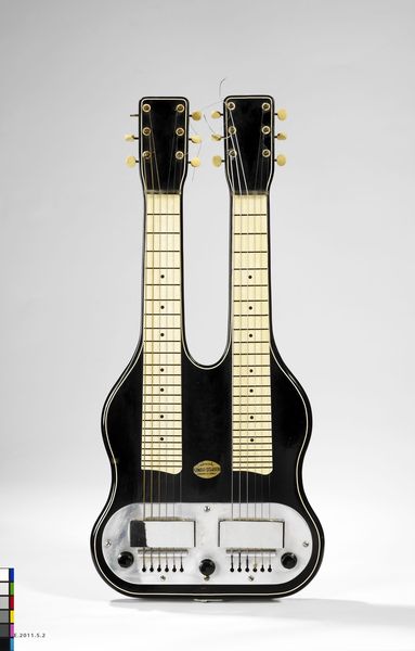 Guitare hawaïenne électrique double manche_0