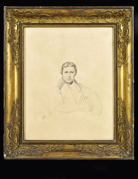 Portrait de Jean-Auguste-Dominique Ingres (1780-1867), Луиджи Каламатта, 1839