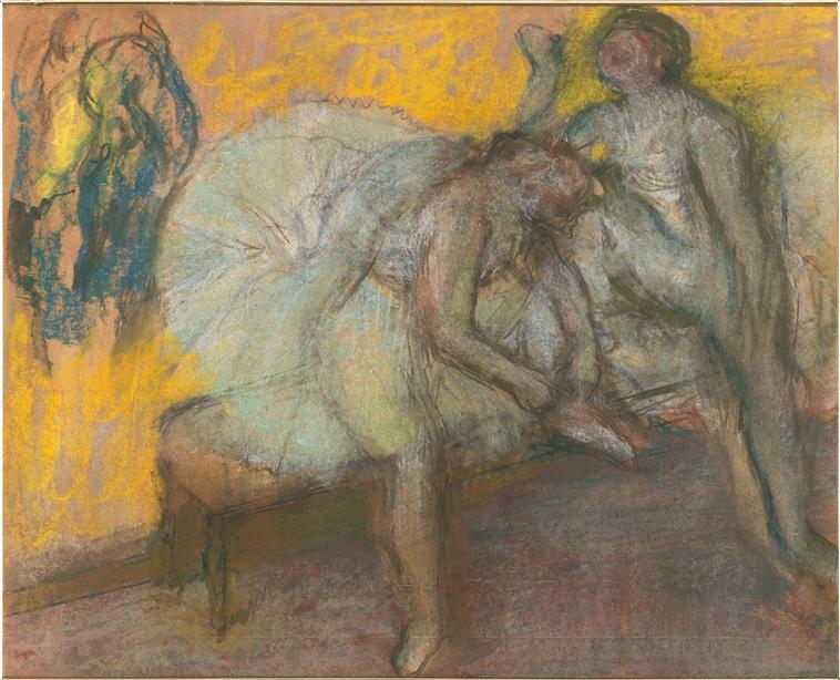Deux danseuses au repos_0