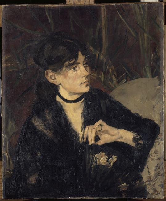 Portrait de Berthe Morisot à l'éventail_0