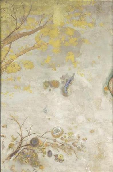 La branche fleurie jaune_0