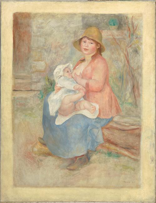 L'enfant au sein ; Madame Renoir et son fils Pierre ; Maternité_0