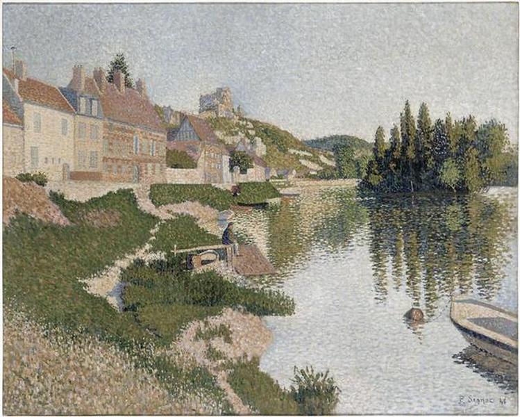 La berge ; Les Andelys_0