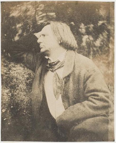 Victor Hugo, profil gauche, la main à la tempe_0