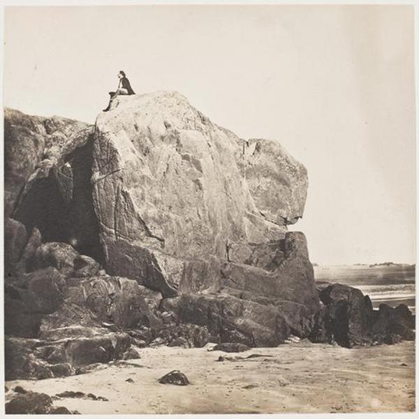 Victor Hugo sur le rocher des Proscrits_0