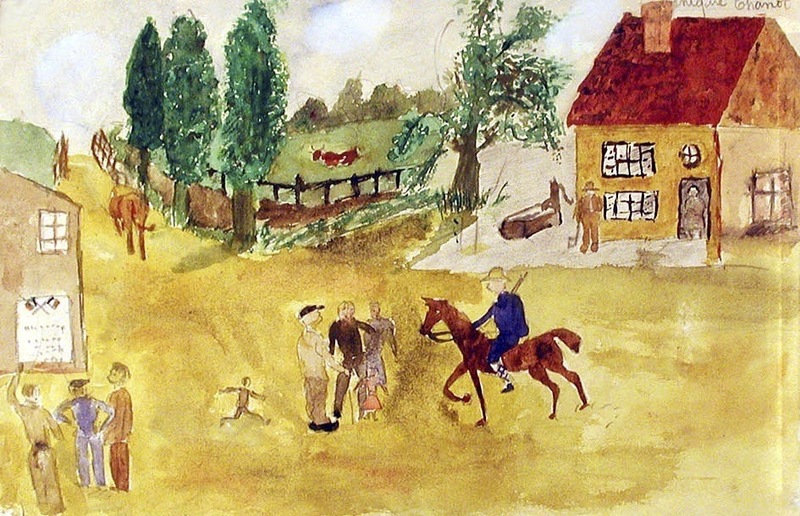 Mobilisation générale en 1939, Monique Chanot, 1939