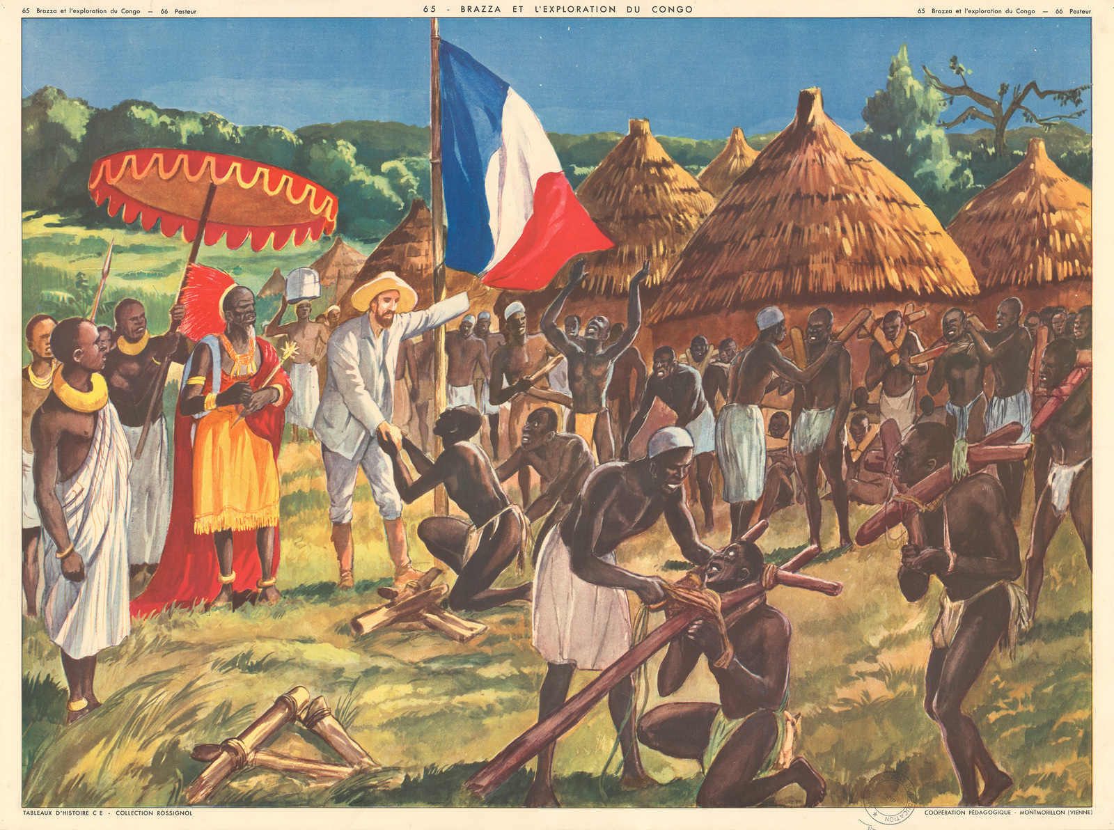 65 - Brazza et l'exploration du Congo ; 66 - Pasteur_1